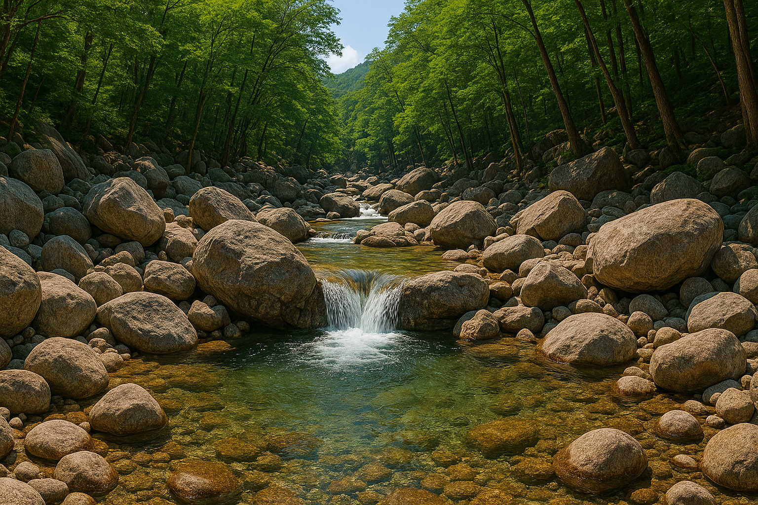 가평 &lsquo;용추계곡&rsquo;