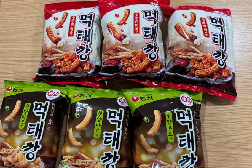 농심 먹태깡 2가지