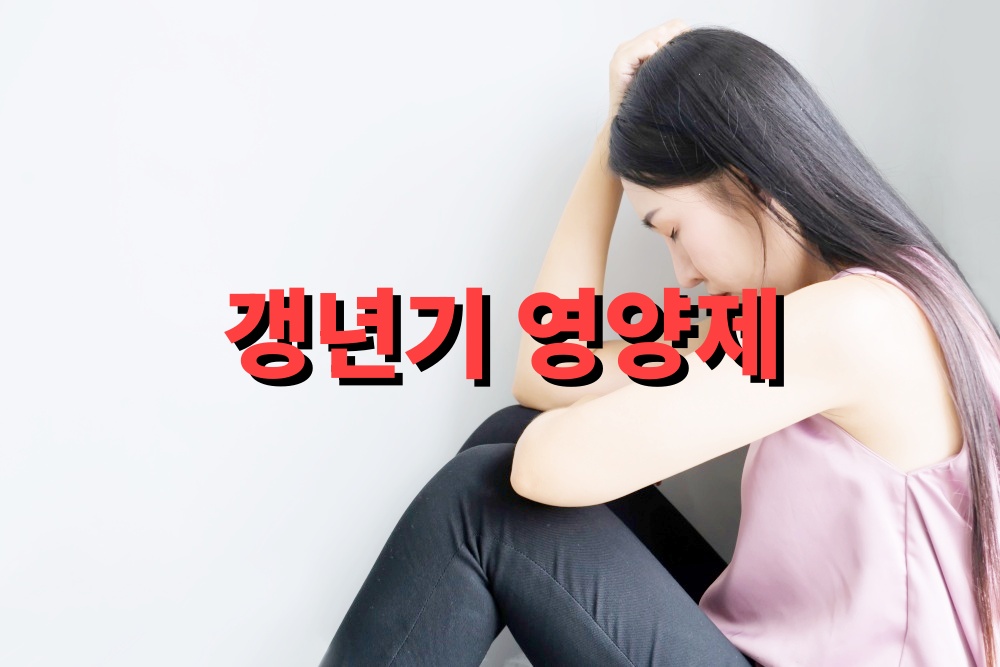 갱년기 영양제 성분 여성건강 선물용