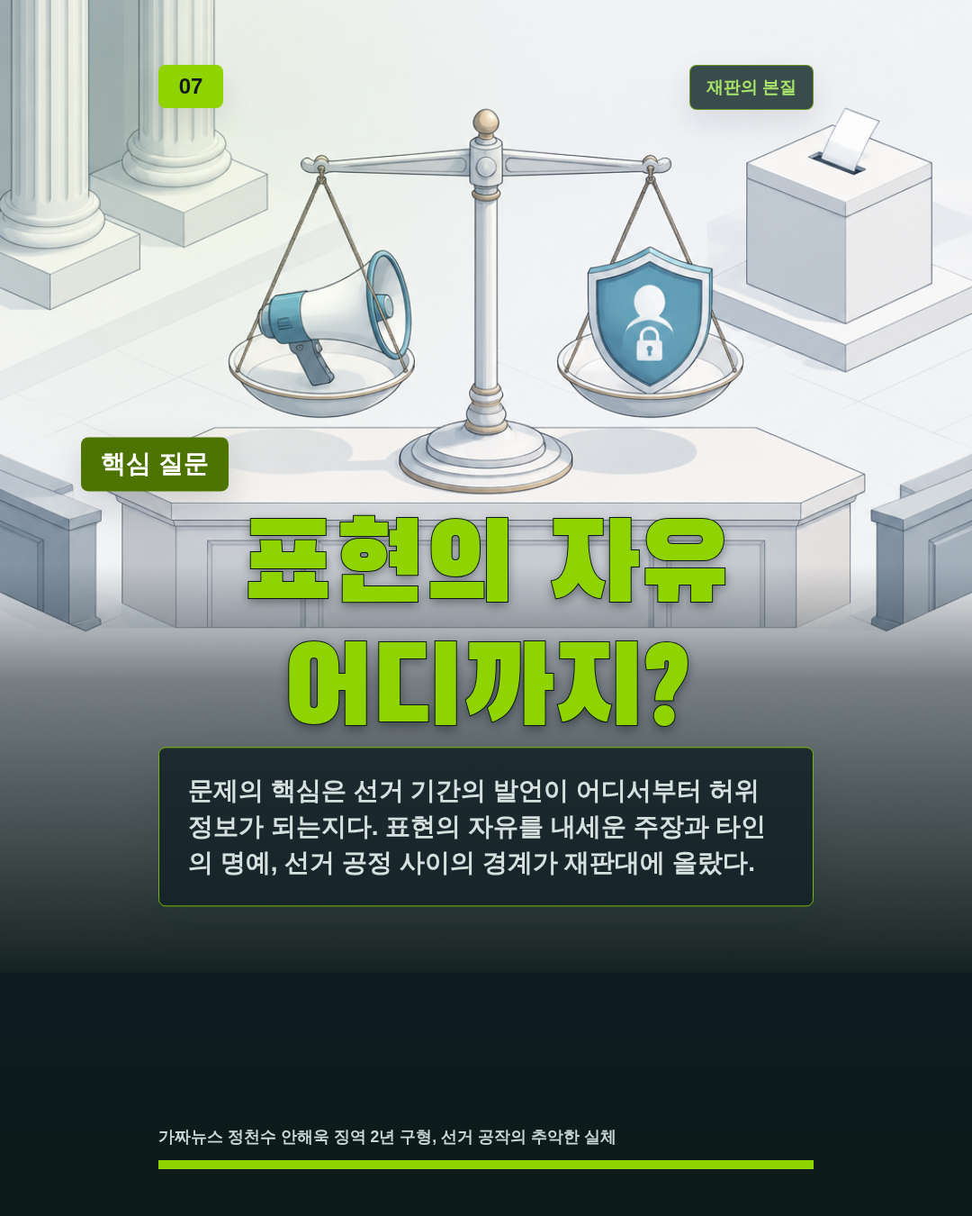 표현의 자유 어디까지?