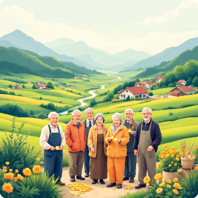 정선군 농어촌 기본소득 이미지