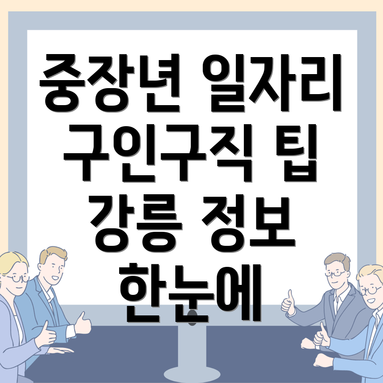 강릉시 강동면 일자리