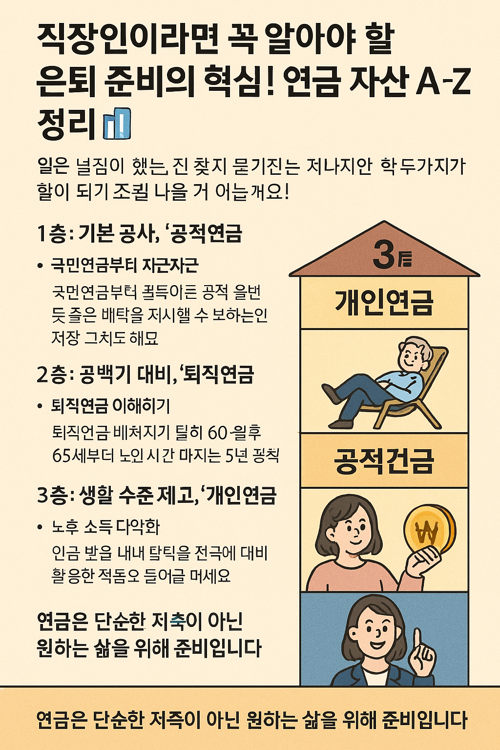 직장인이라면 꼭 알아야 할 은퇴 준비의 핵심! 연금 자산 A to Z 정리