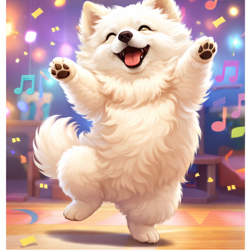 뮤직챌린지 AI 강아지 영상