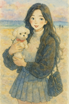 SNS 프로필 사진 선물용 캐릭터 제작