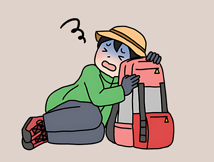 고산병으로-힘든-여성