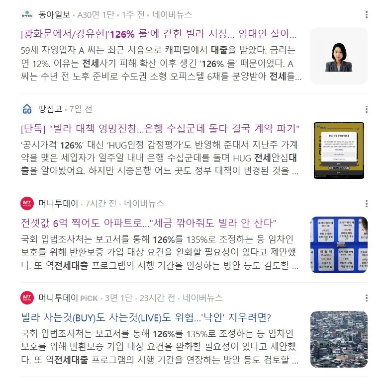 126퍼센트-제한-전세보증보험-뉴스-기사