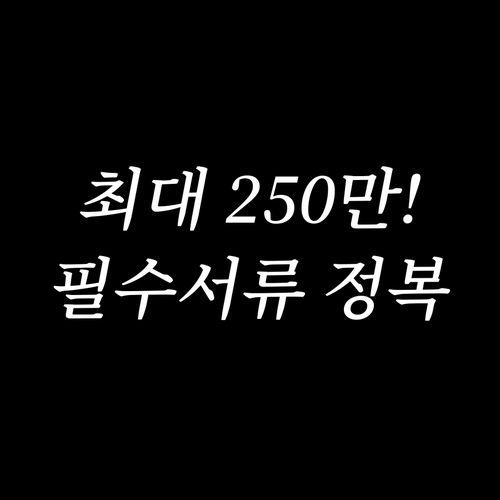 소상공인 희망리턴패키지 폐업 지원금 ..