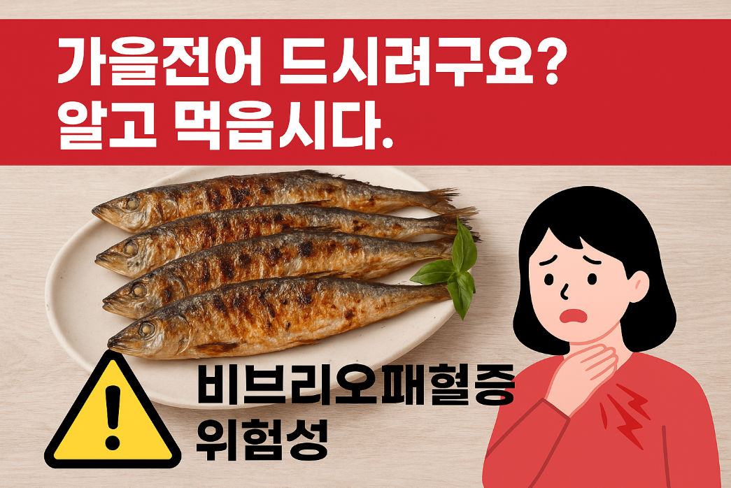 가을전어, 정말 맛만 볼 문제일까? — 비브리오 패혈증과 숨겨진 진실
