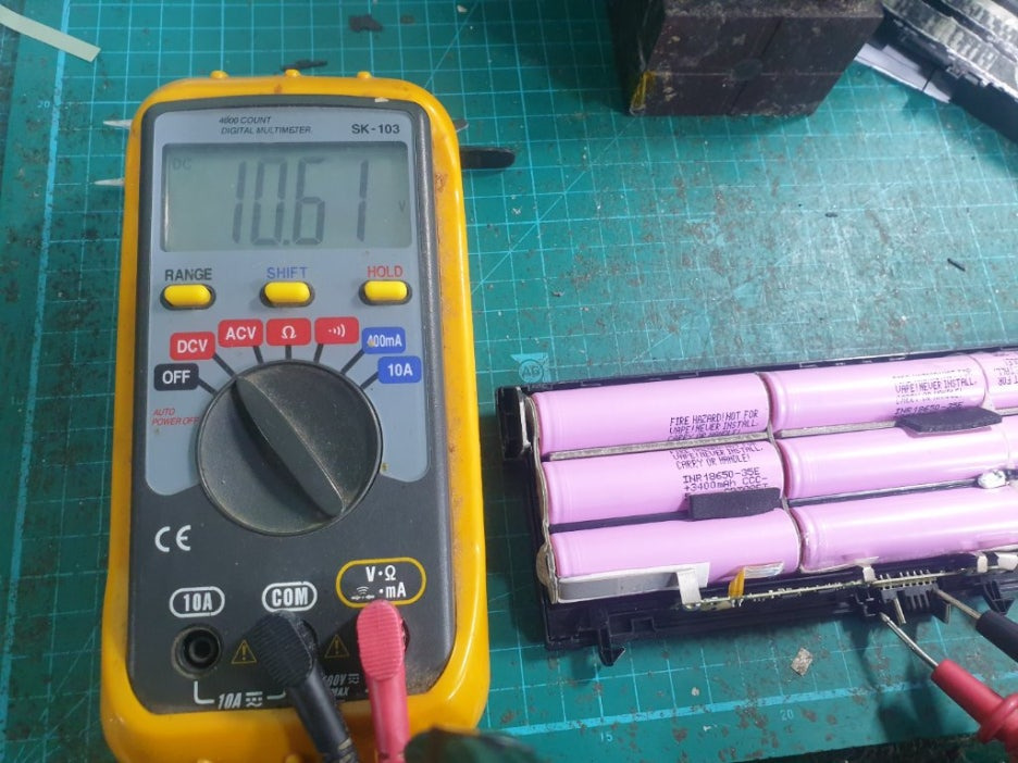 리필 후 충전 테스트