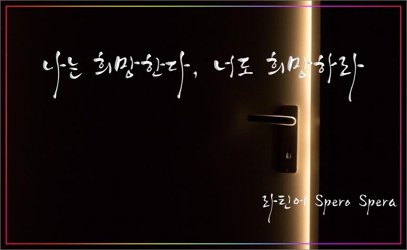 라틴어-희망한다