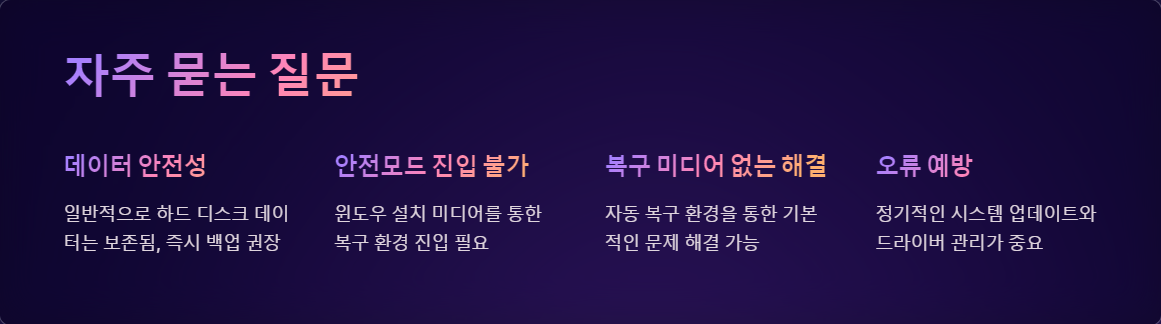 윈도우복구