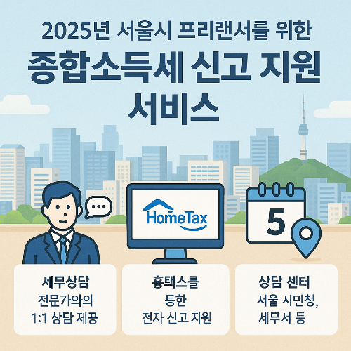 서울 거주 프리랜서가 챙겨야 할 종합소득세 서류는 따로 있다