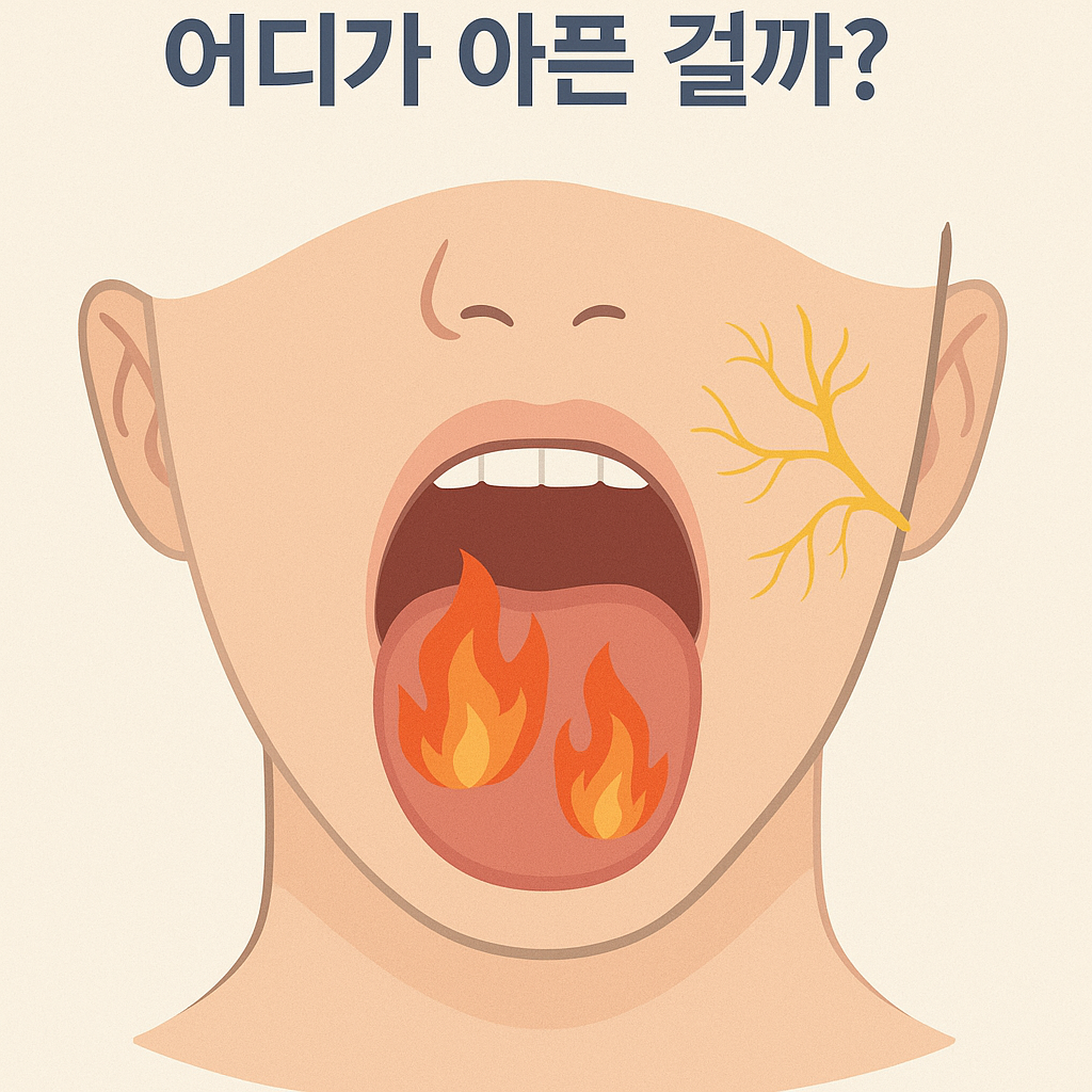 구강작열감증후군, 어디가 아픈 걸까?