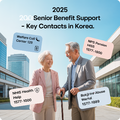 65세 이상 노인(고령자) 혜택 지원금 이미지