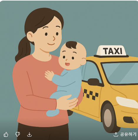 서울 엄마아빠 택시 지원｜영아 1인당 최대 12만 포인트 지원제도 총정리 관련 사진