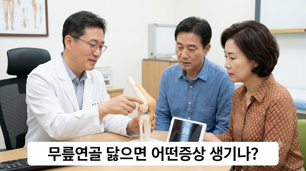50대 무릎 연골 닳으면 나타나는 증상