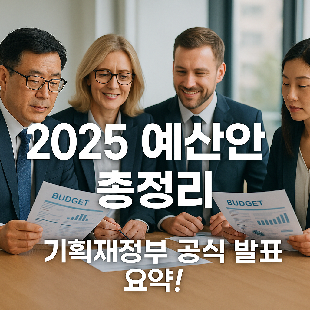 2025 예산안 총 정리