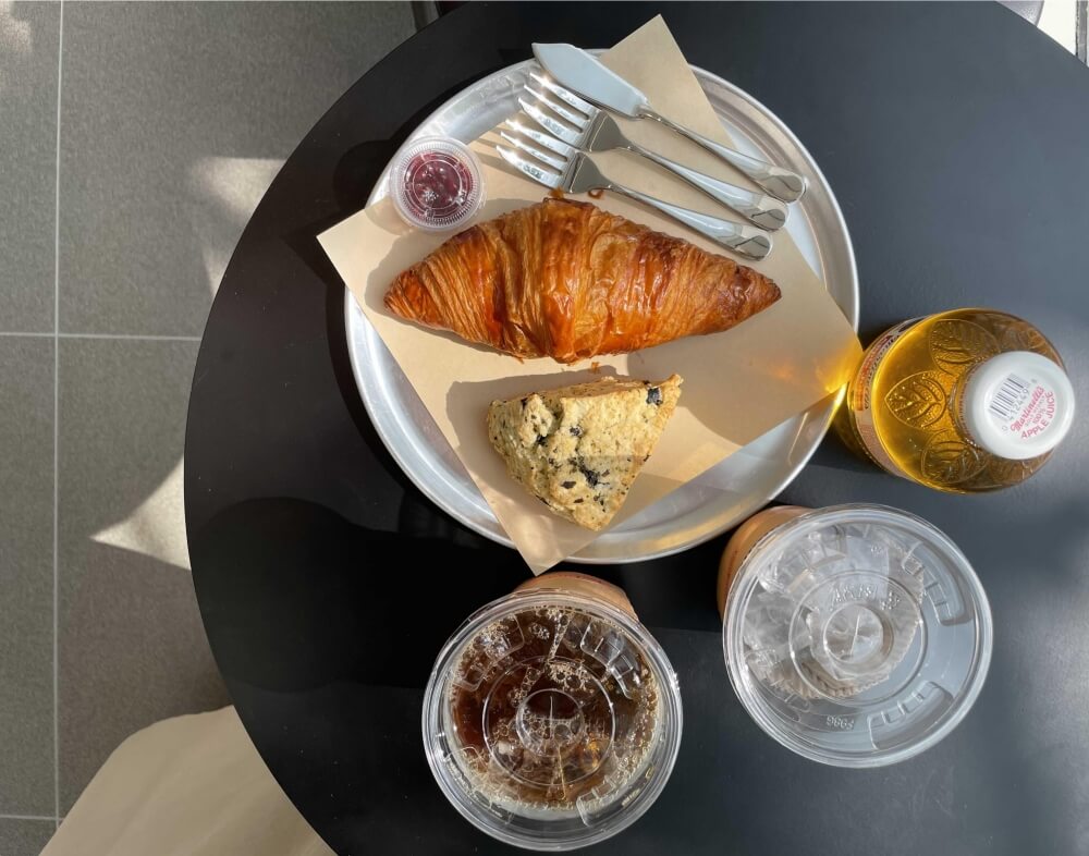 서울숲-포배럴-커피(four-barrel-coffee)-주문한-메뉴들