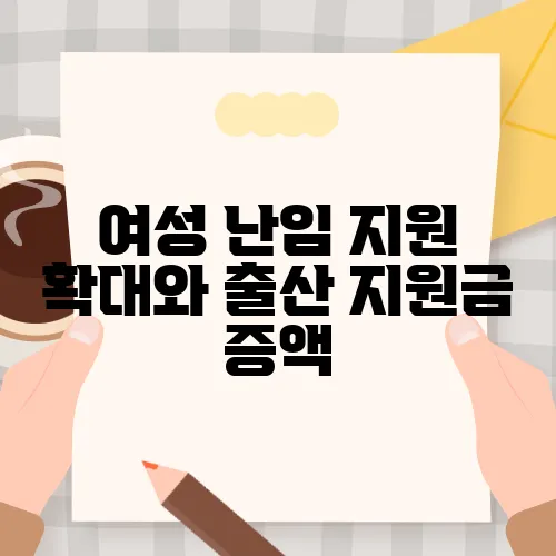 여성 난임 지원 확대와 출산 지원금 증액, 가족 정책을 최종 점검하는 순간입니다