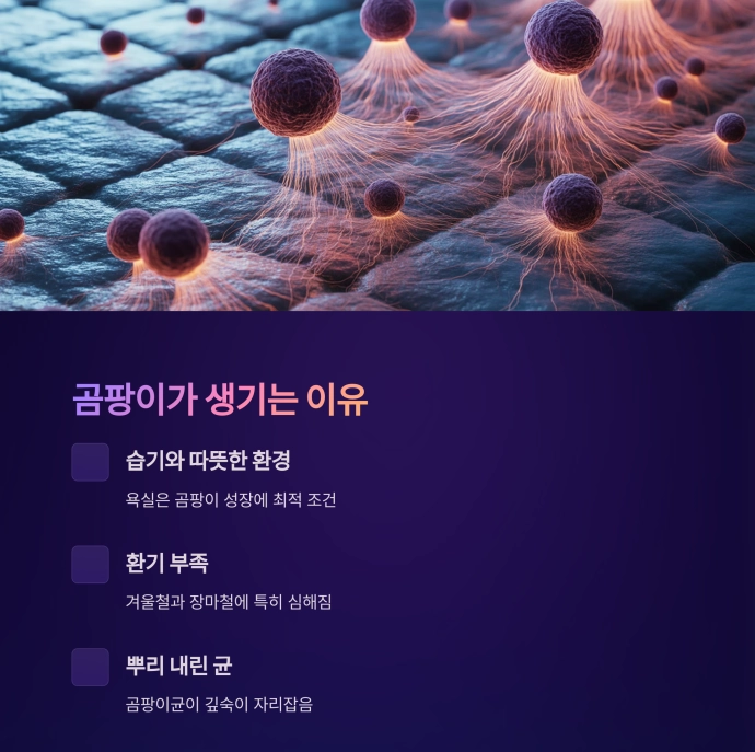 락스와 랩으로 욕실 곰팡이 제거하는 비밀 팁