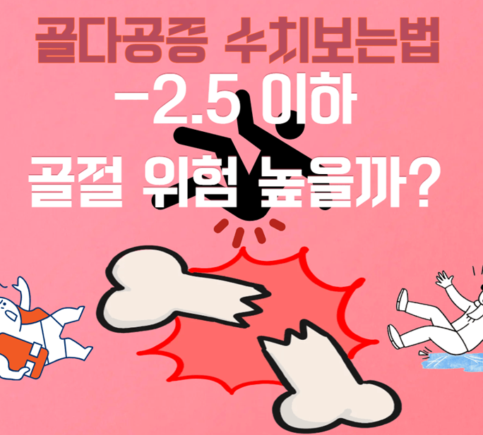 골다공증 수치보는법