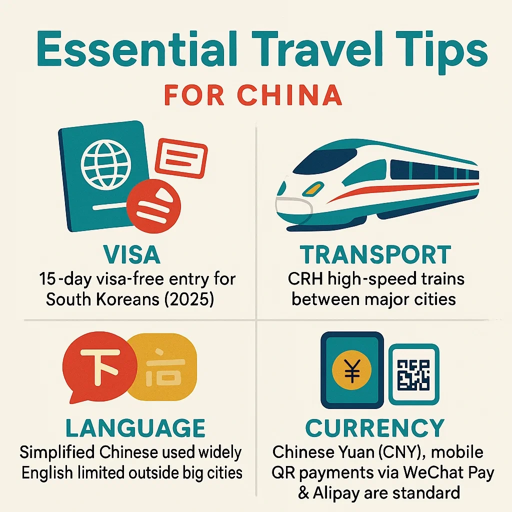 중국 여행 팁