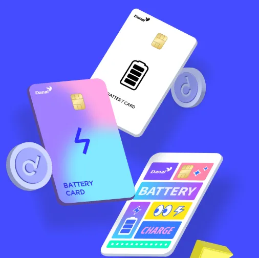 배터리카드 디자인 3종