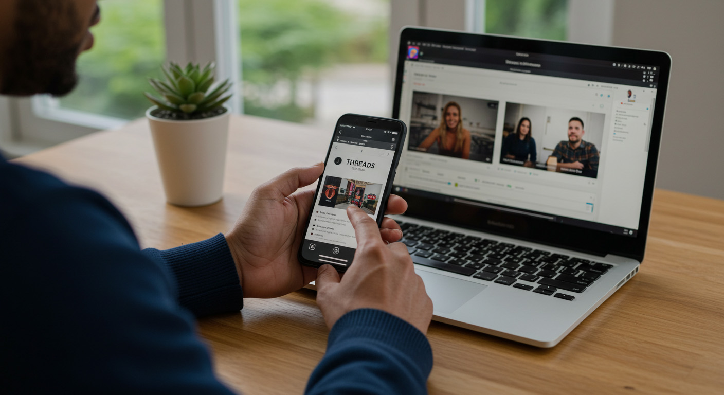 스레드에서 인스타그램 유입까지: 계정 연동 + 콘텐츠 전환 흐름 만들기