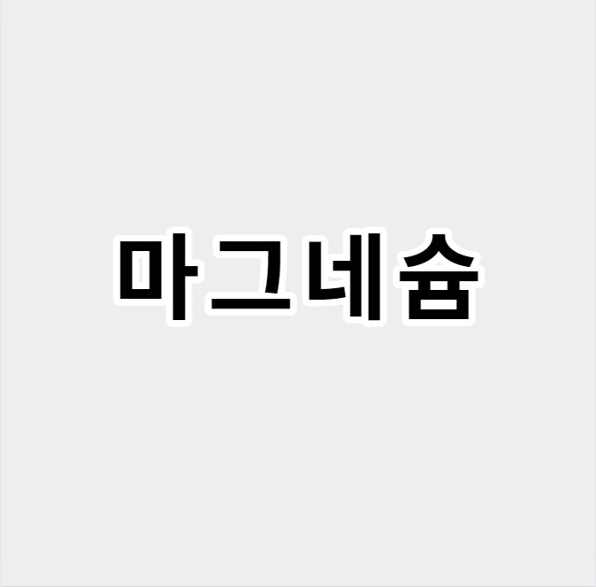 마그네슘