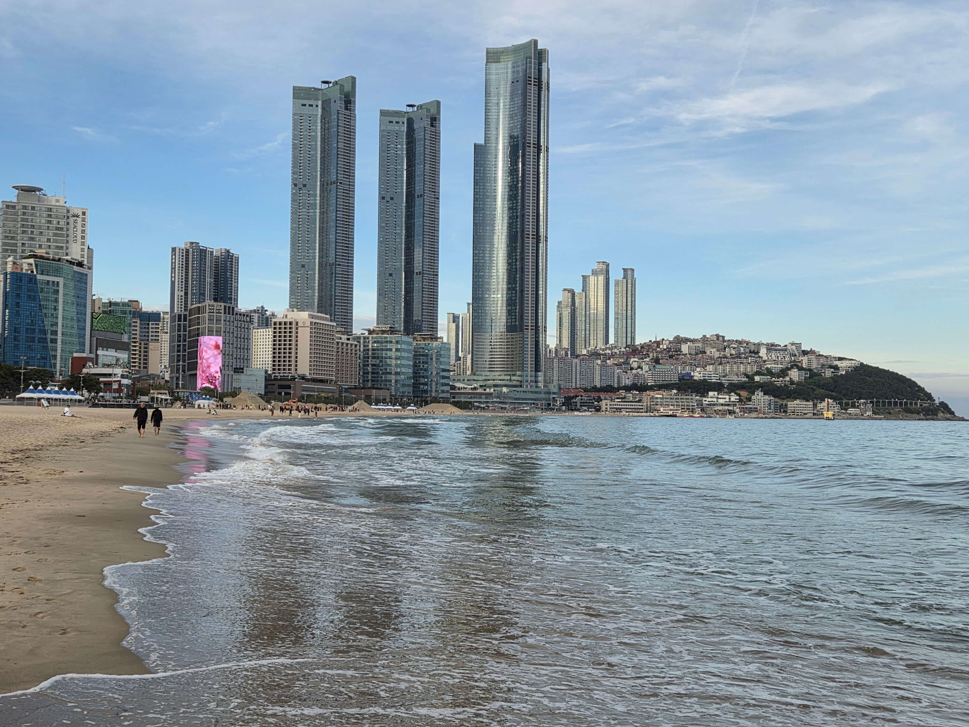 해운대 해수욕장 풍경