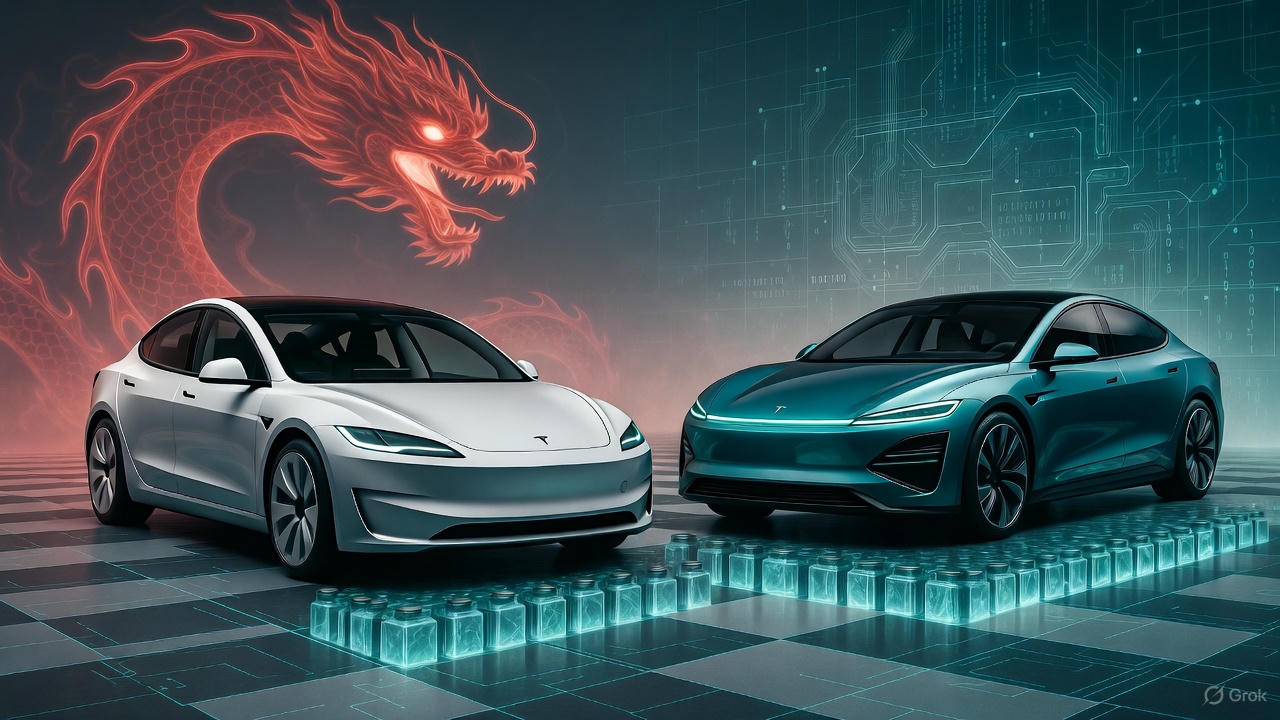 중국산 전기차 관련 사진