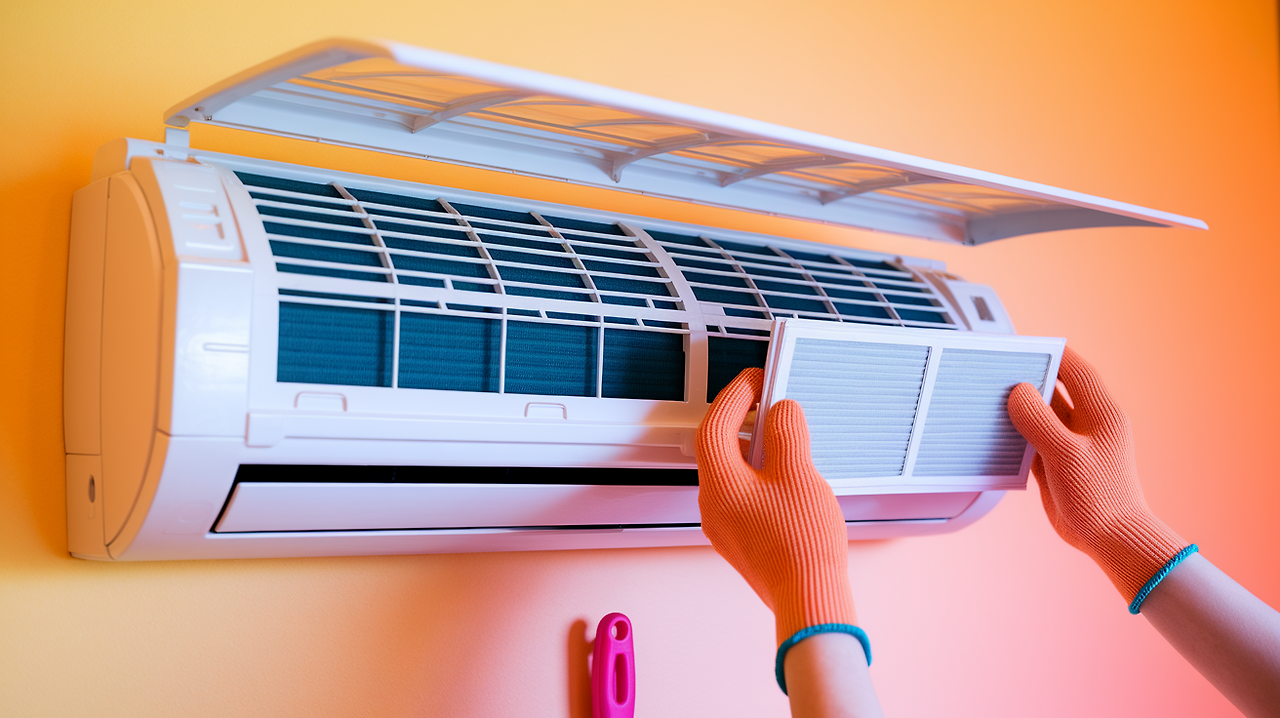 외부 커버 및 필터 분리