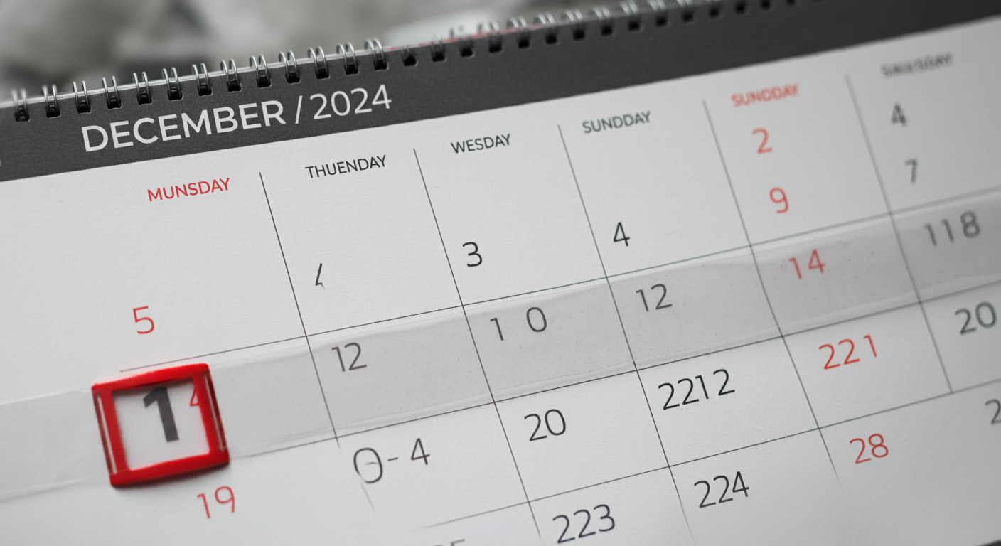 2024년 12월 달력