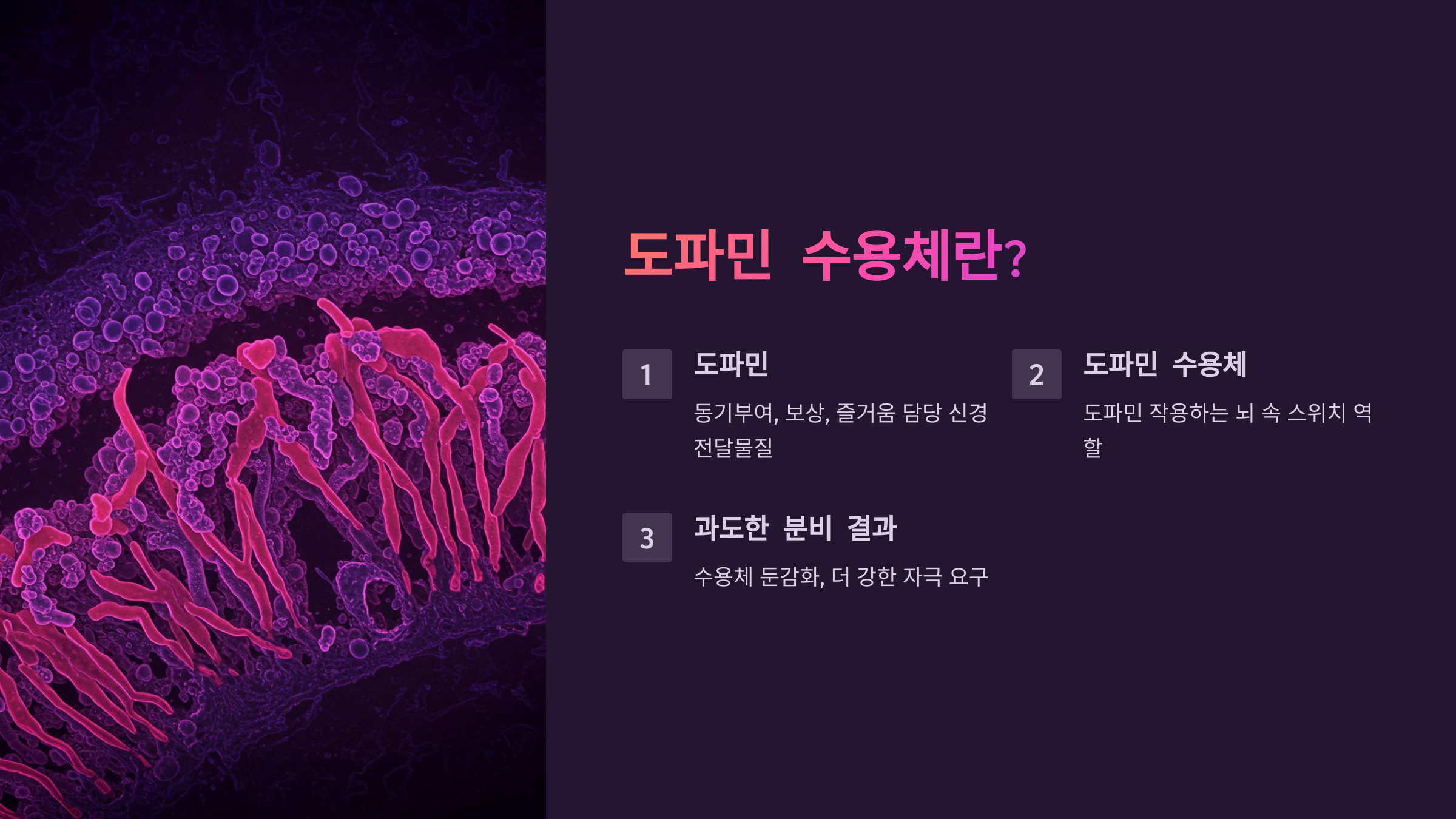 1. 도파민 수용체란?