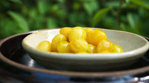 영천 공설시장 은행구이