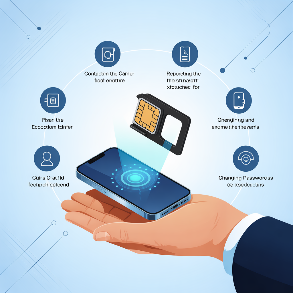 핸드폰 도난 시 빠르게 해야 할 유심 보호 조치