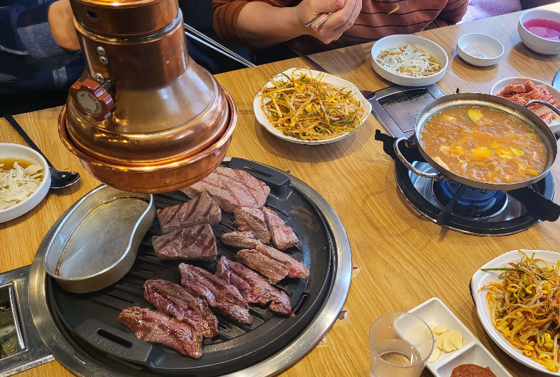 수원 권선구 명가일품화로구이 소고기