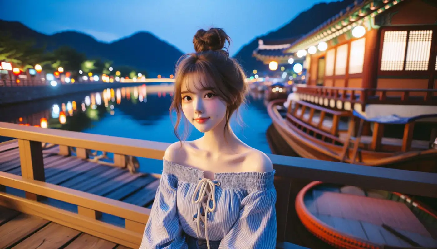 타이중-날씨를-알아보고-여행하는-여성의-모습