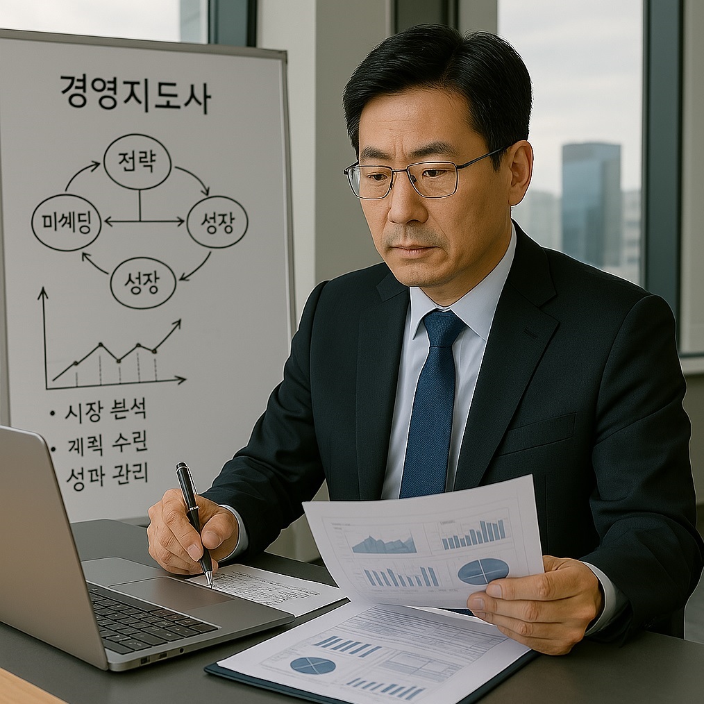 경영지도사 일하는 모습