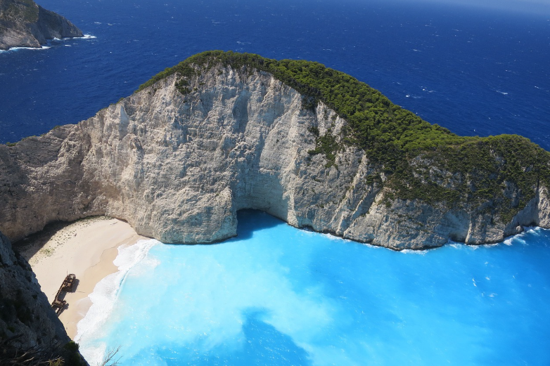 사랑의 후예 촬영지 그리스 자키토시 해변 사진