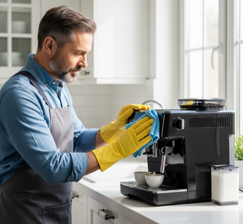 커피머신 청소