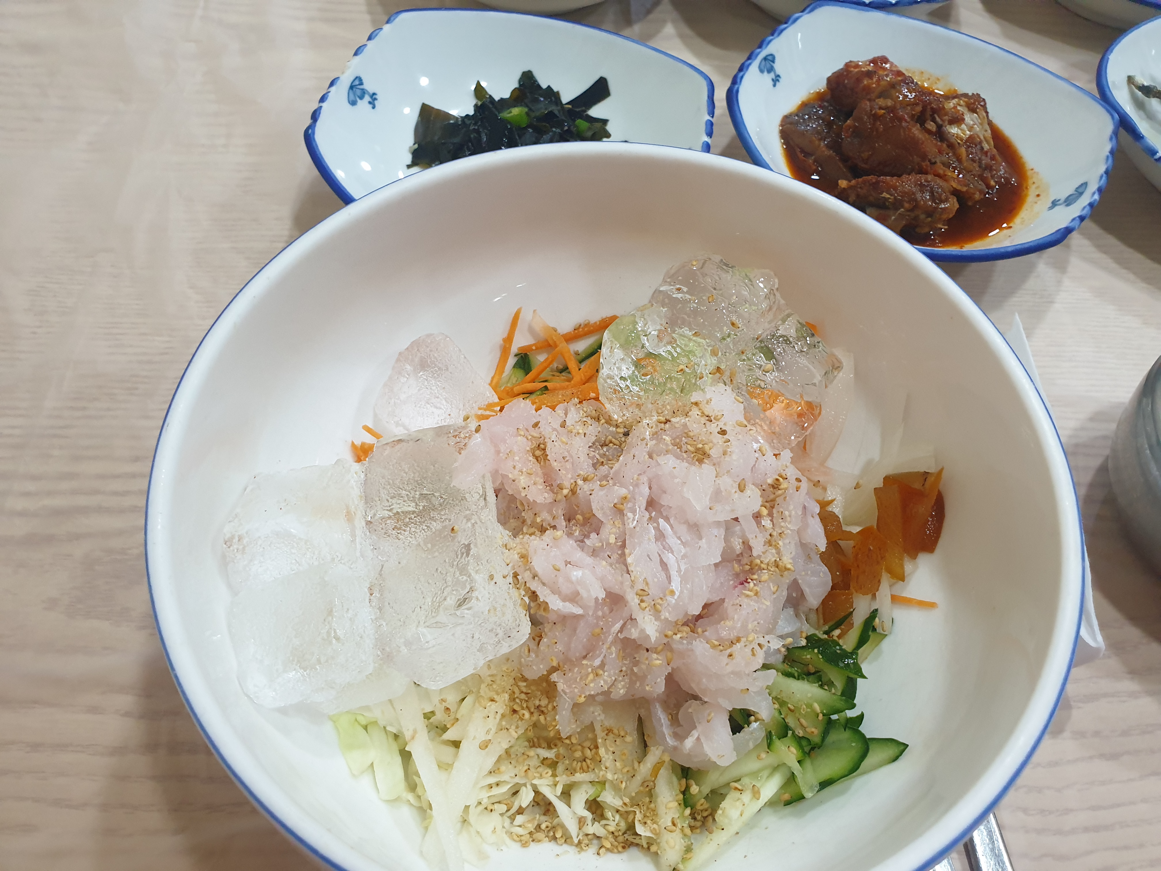 물회 사진