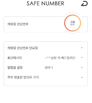 안심번호