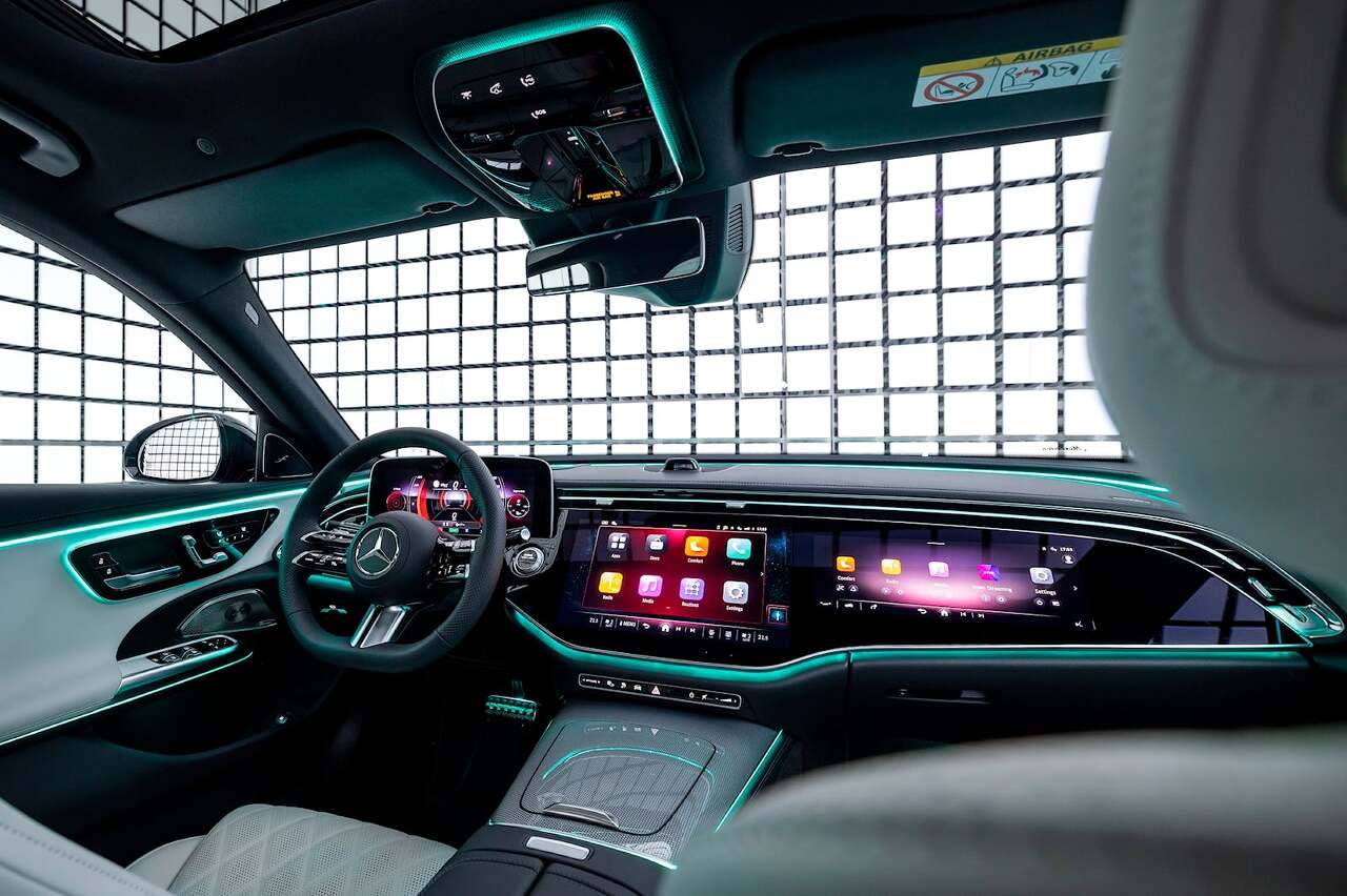 벤츠 e클래스 내관