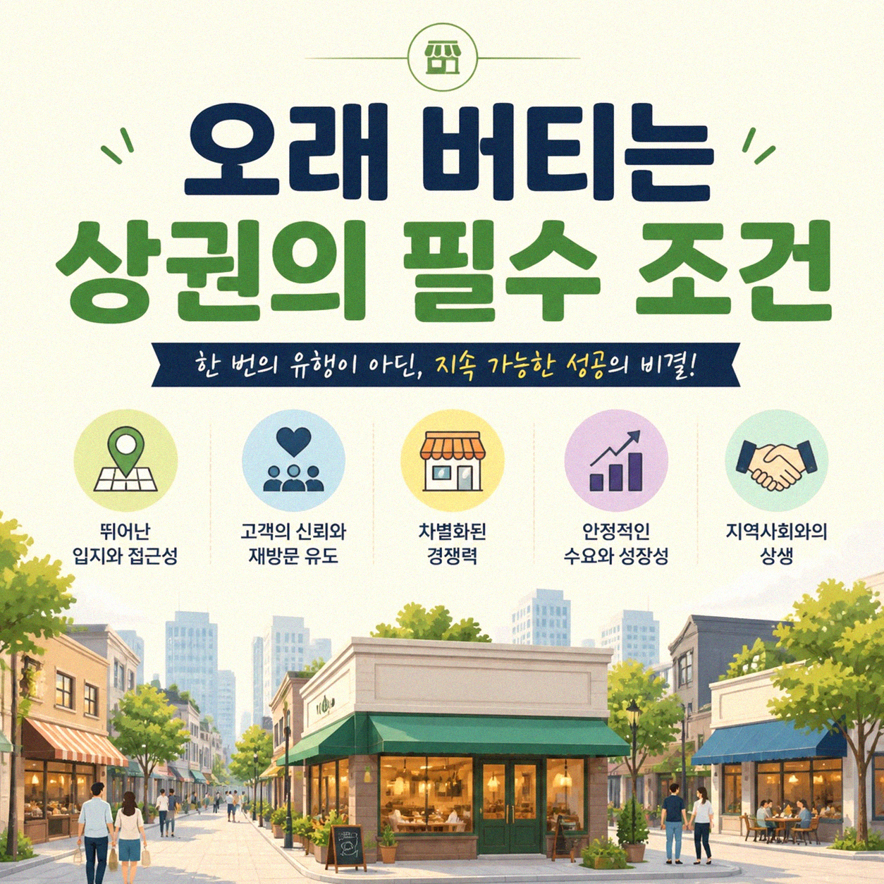 작은 동네 상권, 무엇이 그곳에서 살아남게 할까
