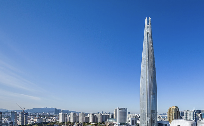 롯데월드타워 서울스카이 전망대 이미지