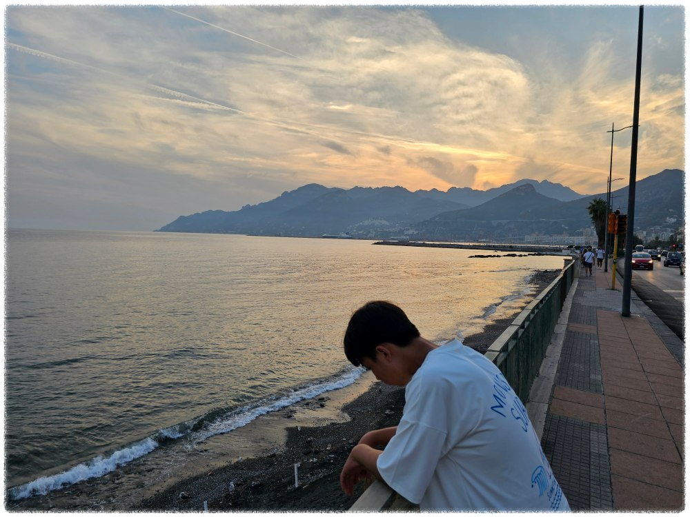 24. 9. 2 이탈리아 살레르노 앞 바다