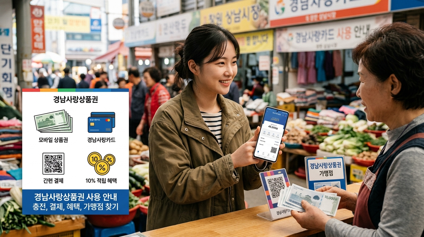 경남도민 생활지원금 1인 10만원 신청방법 총정리