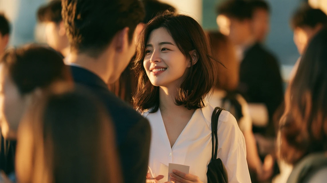 모임 참여 가치를 점검하는 30대